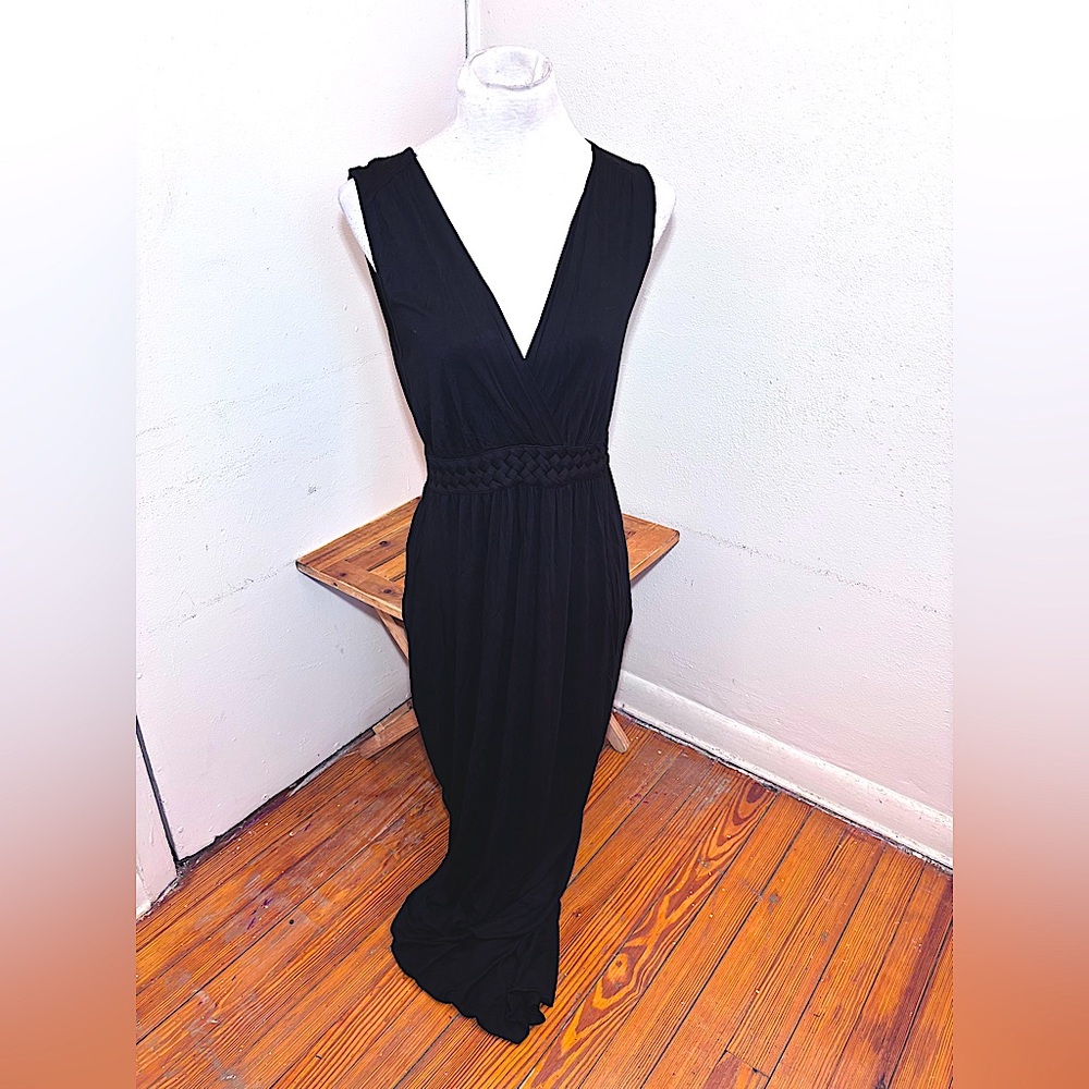 Cable & Gauge Sleeveless Maxi Dress SZ L